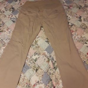 Planet Motherhood Maternity Khaki Pants